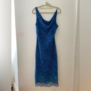 Vintage y2k Cowell neck dress